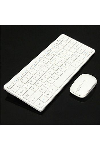 usb kablosuz mini klavye mouse set