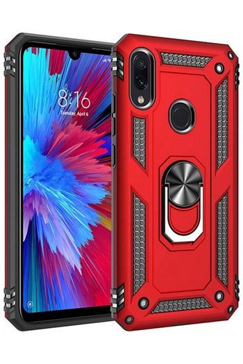 Kilifplus Xiaomi Redmi Note 7 Kilif Military Yuzuklu Standli Vega Tank Kirmizi Trendyol