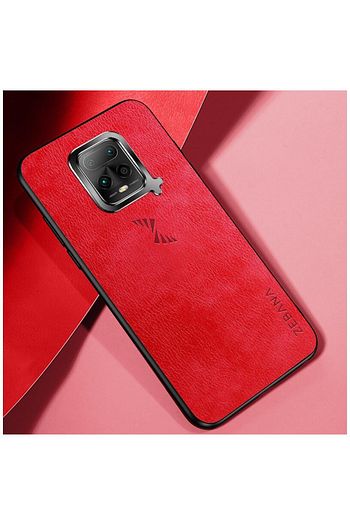 Dara Aksesuar Xiaomi Redmi Note 9 Pro Kilif Zebana Klasik Stil Deri Kilif Kirmizi Trendyol