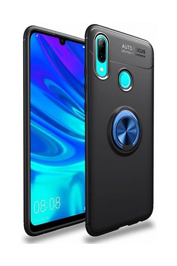 Kilifplus Huawei Y7 2019 Kilif Auto Focus Serisi Standli Yuzuklu Kapak Mavi Siyah Trendyol