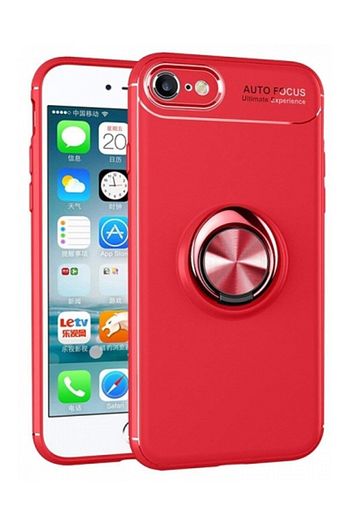 Kilifplus Apple Iphone 6s Kilif Auto Focus Serisi Standli Yuzuklu Kapak Kirmizi Trendyol