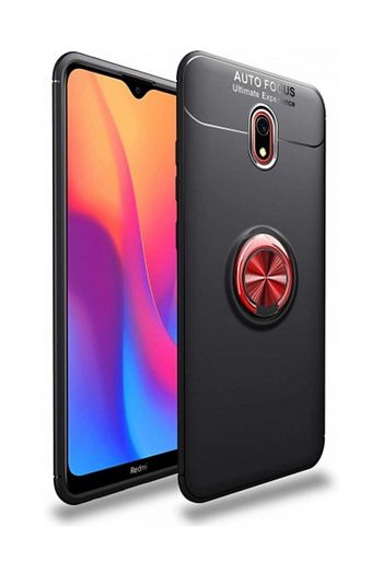 Kilifplus Xiaomi Redmi 8a Kilif Auto Focus Serisi Standli Yuzuklu Kapak Kirmizi Siyah Trendyol