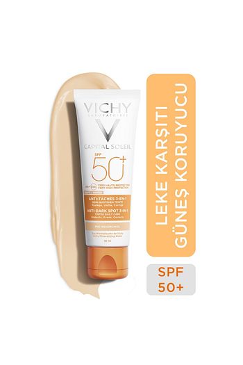 Vichy Renkli Gunes Kremi Suslu