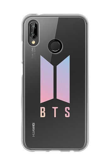 huawei p20 lite bts tasarimli seffaf telefon kilifi