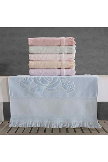 Fiesta Islemelik Etamin Sacakli Havlu 50x90 6li Renkli Cpmszy Trendyol