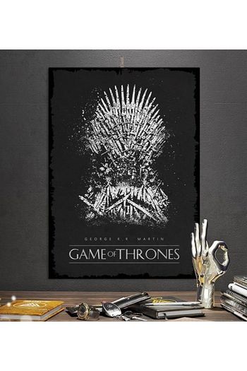 Tontilika Game Of Thrones Efsane Film Tasarim 35x50cm Hediyelik Dekoratif 8mm Ahsap Tablo Trendyol