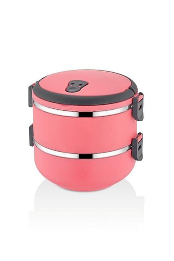 Time Capsule 2 Li Sefer Tasi Sizdirmaz Yemek Termosu Pembe 1 5 Lt Trendyol