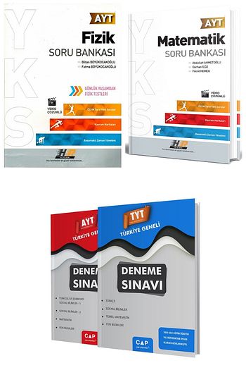 Hiz Ve Renk Yayinlari Ayt Fizik Ayt Matematik Soru Bankasi Seti Trendyol