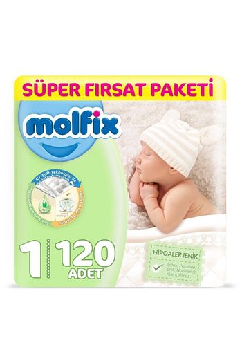 Molfix Bebek Bezi 1 Beden Yenidogan Firsat Paketi 2 5 Kg 120 Adet Trendyol