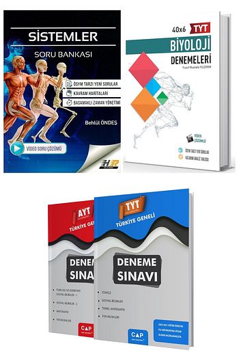 Hiz Ve Renk Yayinlari Hiz Renk Sistemler Soru Bankasi Ve Tyt Biyoloji 40 X 6 Denemeleri Trendyol