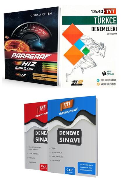Hiz Ve Renk Yayinlari Paragraf Hiz Sorulari Tyt Turkce Deneme Trendyol