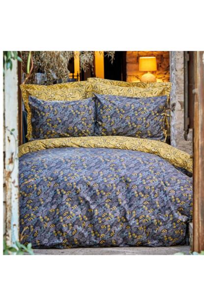 Karaca Home Sault Antrasit Hardal Pamuk Cift Kisilik Nevresim Takimi Fiyati Yorumlari Trendyol