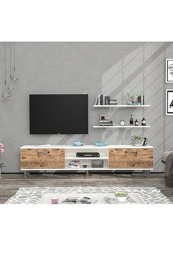 ankara mobilya lenny beyaz atlantik cam 180 cm tv sehpasi fiyati yorumlari trendyol