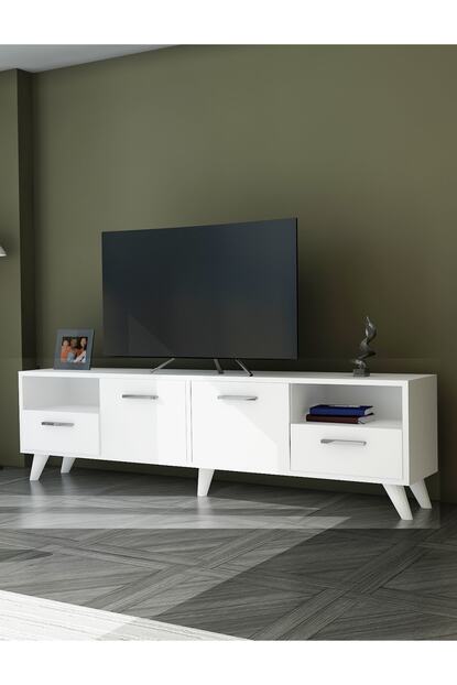 modacanvas simple tv unitesi beyaz fiyati yorumlari trendyol
