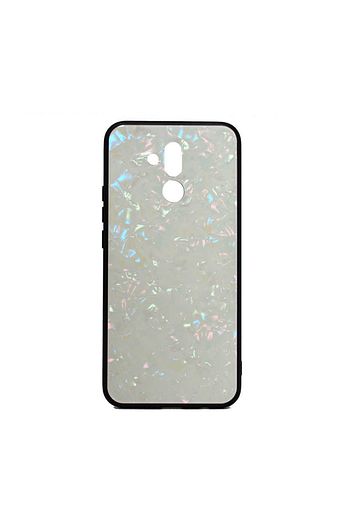 huawei mate 20 lite kilif mermer desenli cam marble silikon cam ekran koruyucu