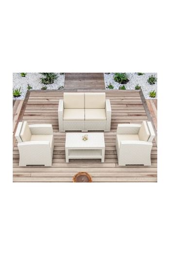 siesta rattan monaco ikili koltuk beyaz fiyati yorumlari trendyol