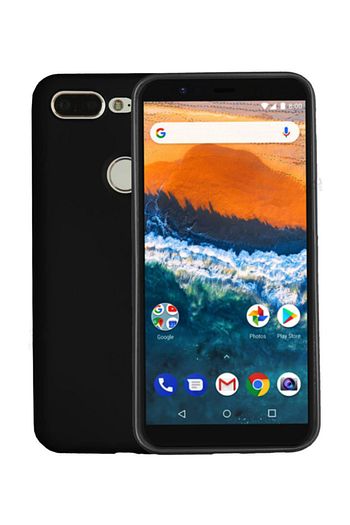 general mobile gm 9 pro premium matte silikon kilif siyah