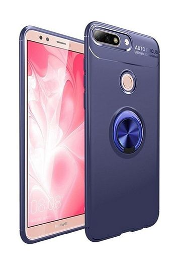 huawei p10 lite 2017 was lx1a kilif silikon yuzuklu standli metal arac tutuculu ravel