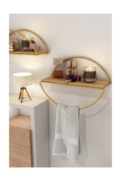 https www trendyol com bino duvar rafi dekoratif mutfak banyo altin elips kitaplik 2li set p 35848834