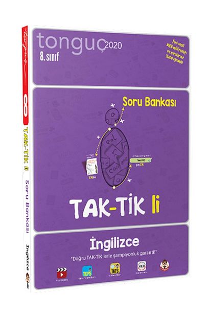 Tonguc Akademi 8 Sinif Ingilizce Taktikli Soru Bankasi Trendyol