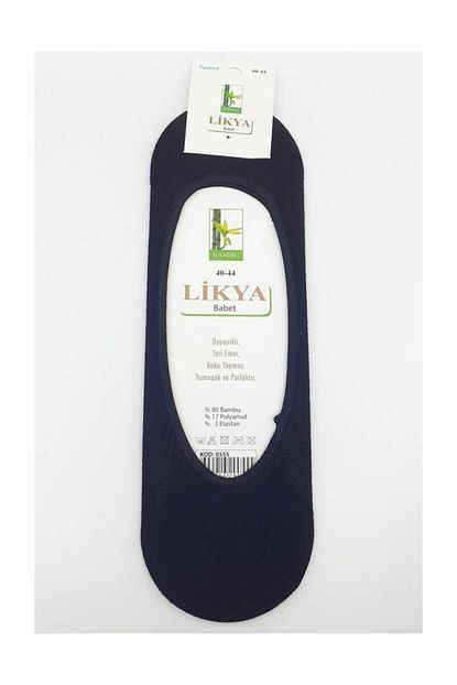 Likya Erkek Babet Corap Bambu 12 Adet Siyah Trendyol