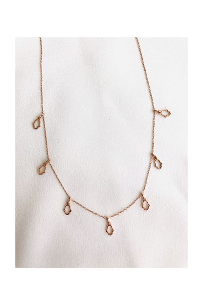 Mugee Accessories Rose Fatma Ana Eli Kolye Trendyol
