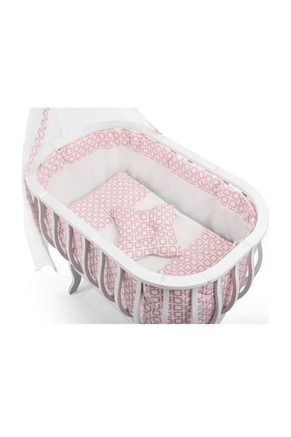 Moje Sepet Besik Uyku Seti Kare Desen Pembe Fiyati Yorumlari Trendyol