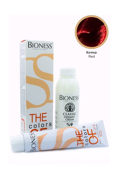Bioness Classic Kirmizi Sac Boyasi Oksidan Trendyol