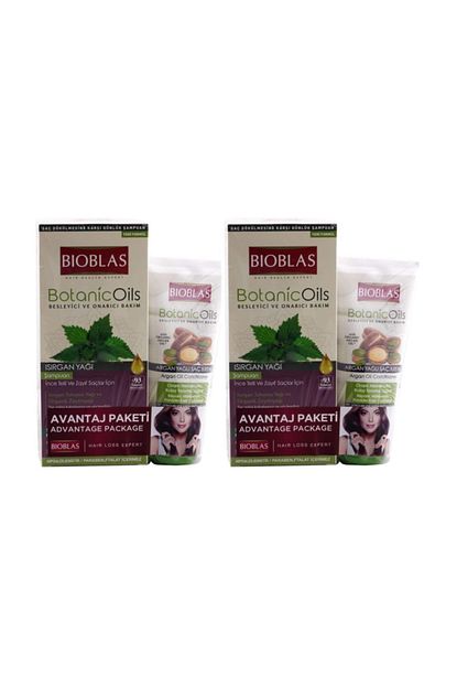 Bioblas Botanic Oils Sampuan Ince Telli Sac 360ml Sac Kremi 200ml X 2 Adet Trendyol