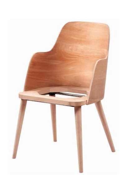 Obuts Home Papel Luppo Kollu Sandalye 4623 Ahsap Ham Trendyol