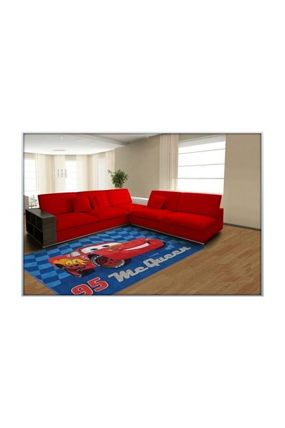 Kasmir Cars 08 Kaymaz Taban Dokuma Cocuk Halisi 133x185 Cm Trendyol