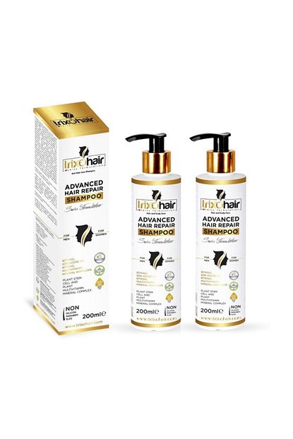 Trixohair Sac Dokulmesine Karsi Sac Bakim Sampuani Erkekler Icin 200 Ml X 2 Adet Trendyol