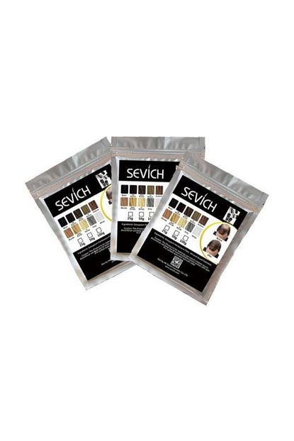 Sevich Toppik 100 Gr Koyu Kahve Dark Brown Topik Sac Tozu Sac Fiberi Keratin Trendyol