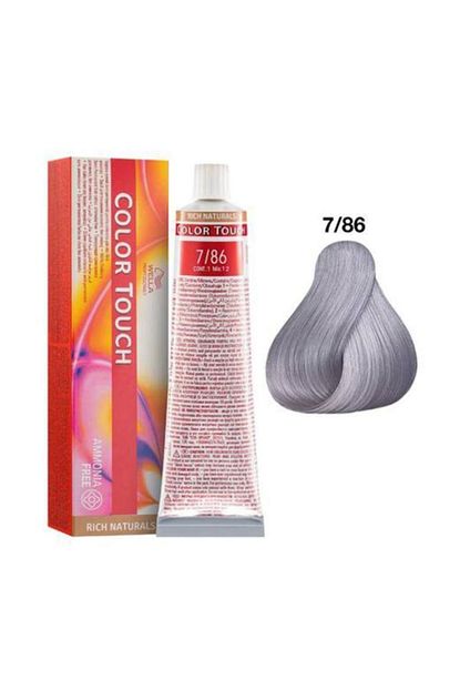 Wella Color Touch Sac Boyasi 7 86 Orta Sari Inci Menekse 60ml Trendyol