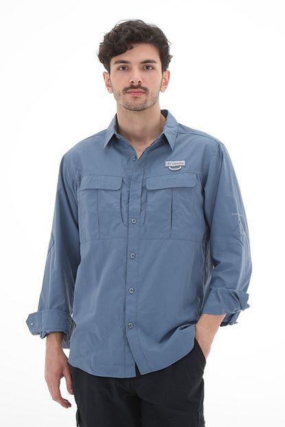 Columbia Erkek Gomlek Cascades Explorer Long Sleeve Shirt 1586131 441 Trendyol