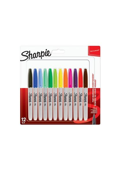 Sharpie Sharpie Permanent Set Fine 12 Li Karisik 2065404 Trendyol