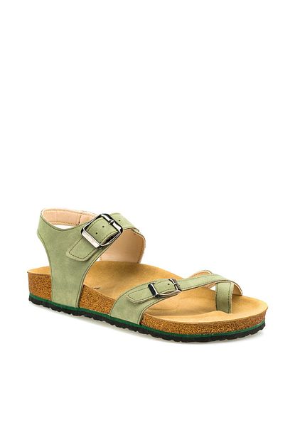 Polaris 315627 Z Haki Kadin Sandalet Trendyol
