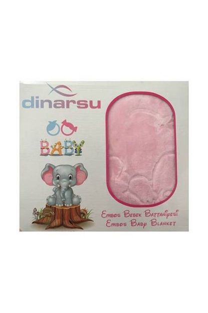 merinos dinarsu embos kiz bebek bebe battaniyesi kutulu 100x120 pembe fiyati yorumlari trendyol