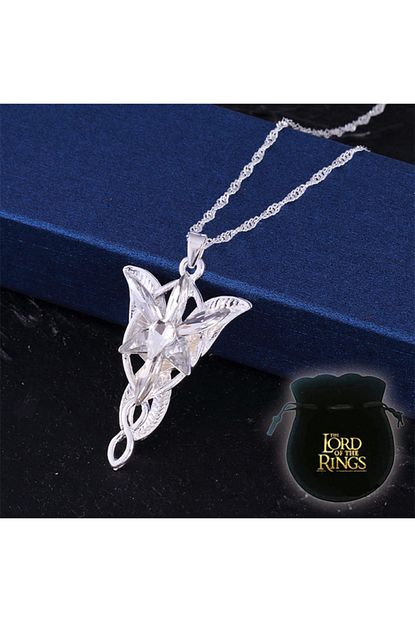 Abbsee Arwen Evenstar Elf Gumus K Kolye Yuzuklerin Efendisi Aksam Yildizi Lotr Aragom Kolye Trendyol