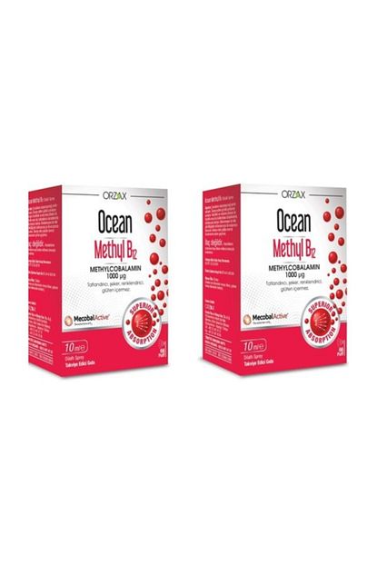 Ocean Methyl B12 1000mg 10 Ml Sprey 2 Kutu Trendyol