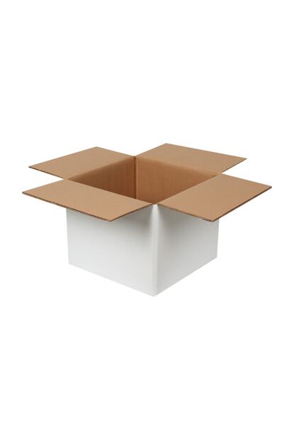 Kolicim 30x30x25cm Cift Oluklu Beyaz Koli 25 Adet Trendyol