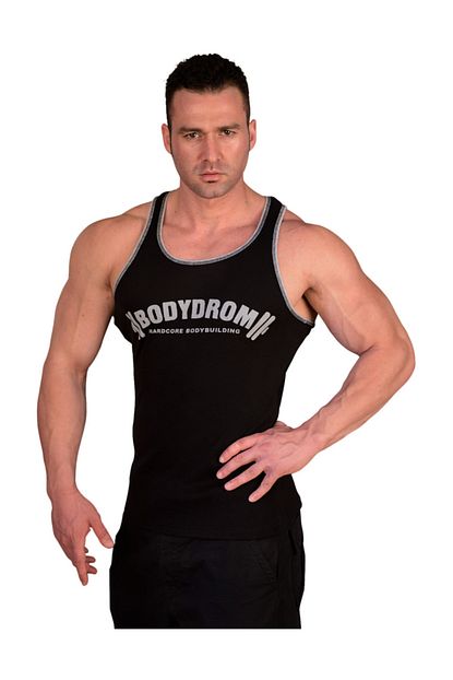 Bodydrom Fitness Ve Bodybuilding Klasik Siyah Atlet Trendyol