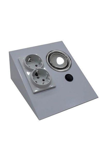 Espar Tezgah Alti Ucgen Spot 2 Li Priz Eps150 2pl3 Beyaz 65k Trendyol