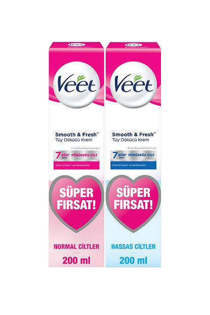 Veet Tuy Dokucu Krem Bacak Vucut Bolgesi Hassas 200ml Normal Ciltler 200ml Super Firsat Paketi 86905705539185 Trendyol