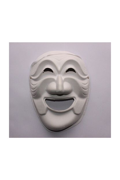 Joy And Toys Karton Maske Lastikli Boyanabilir Palyaco Maske Boyama Maskesi 10 Adet 0235 1 Trendyol