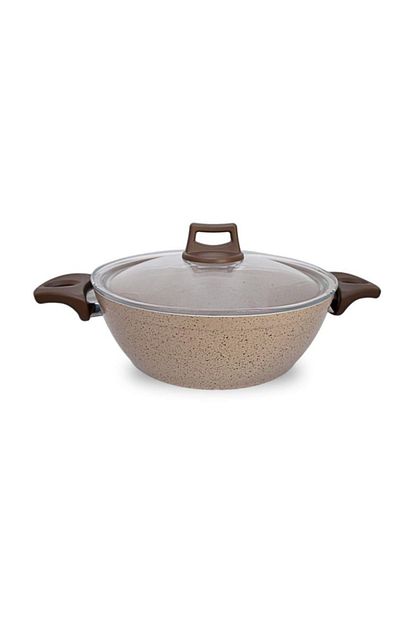 Gulsan Safran Granit Ezme Wok Tencere 24 Cm Trendyol