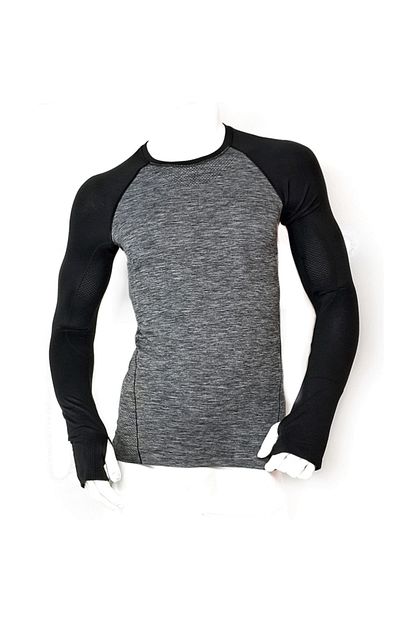 Akdag Sportswear Parmak Gecmeli Outdoor Erkek Termal Iclik Spor Tisort Trendyol