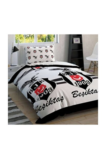 Tac Besiktas Taraftar Tek Kisilik Nevresim Seti 2 Parca Fiyati Yorumlari Trendyol