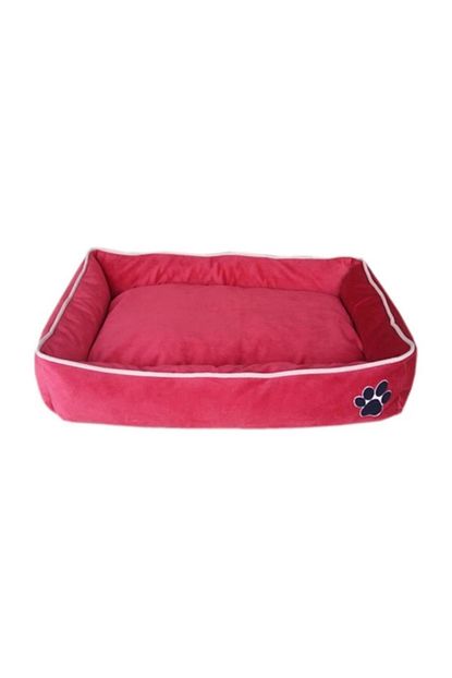 Nohov Tay Tuyu Kopek Yatagi M 17 X 60 X 80 Cm Pembe Trendyol