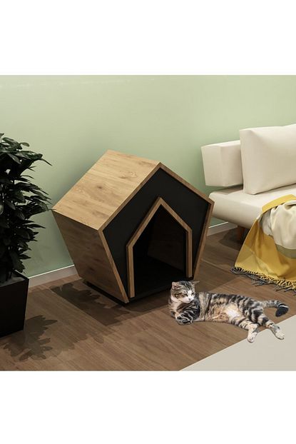 Buffer Ahsap Evcil Hayvan Dekoratif Kedi Evi Odn1171 Trendyol